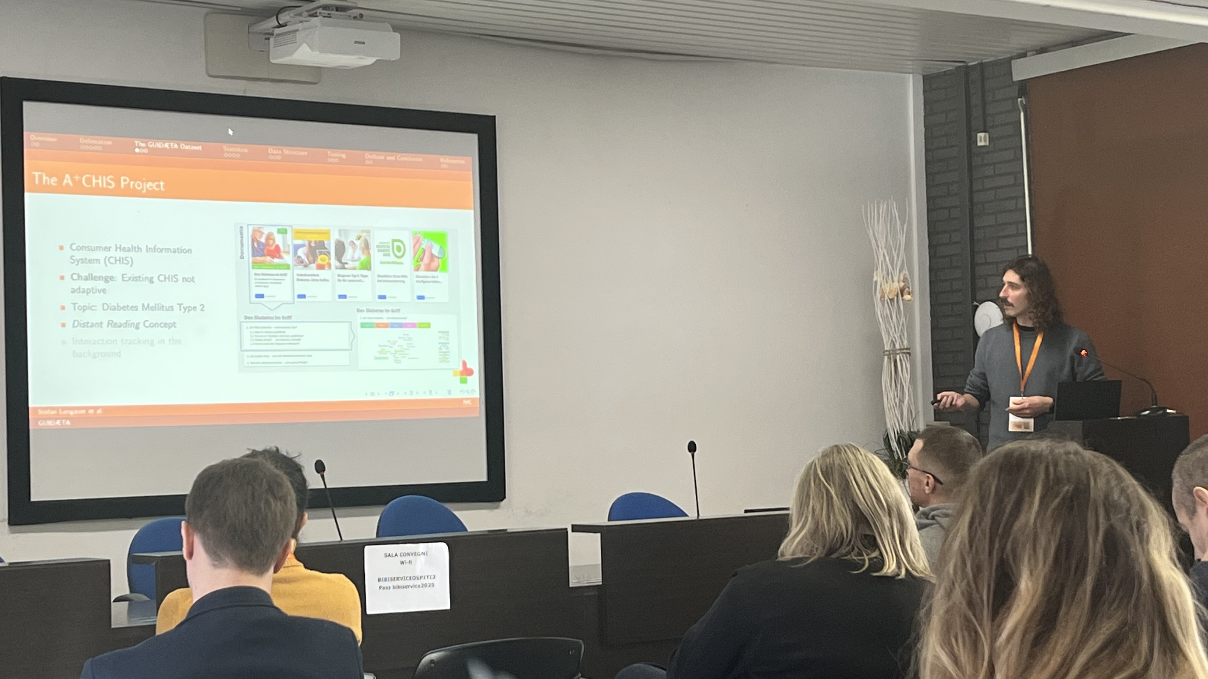 Stefan Lengauer presenting at STAG25.